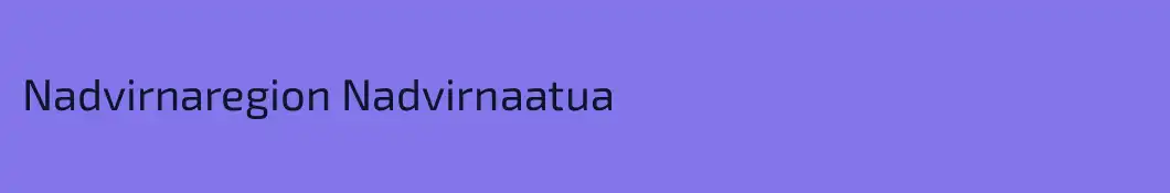 Nadvirnaregion Nadvirnaatua